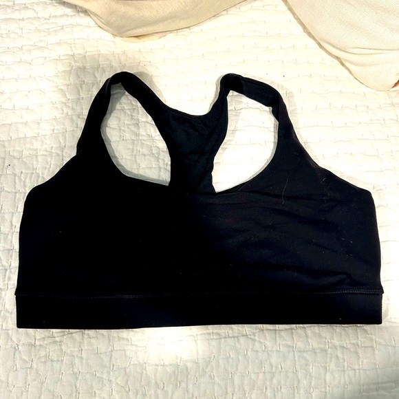 Lululemon black sports bra.  Size 12 - Picture 1 of 4